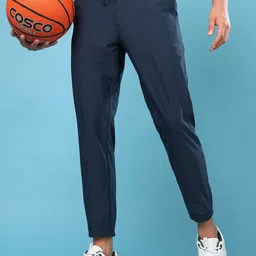 Technosport Men Mid-Rise Rapid-Dry Relaxed Fit Joggers image 4