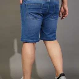 bigbanana Men Washed Denim Shorts image 5