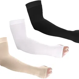 queery Nylon Arm Sleeve For Men & Women-picture-14