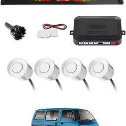 zplus Universal 4 White Reverse Parking Sensor With LED Display For Cars-199 Safety of Passengers/Car One Alarm Kit-1409 Parking Sensor-picture-38