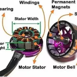 sg flash 1000Kv BlDC Brushless Motor Motor Control Electronic Hobby Kit image 2
