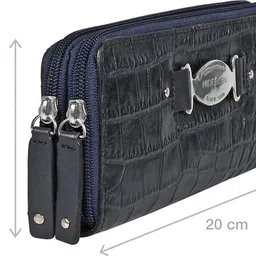 hidesign Women Casual Blue Genuine Leather Wallet image 2