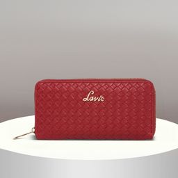 lavie Women Casual Red Artificial Leather Wallet - Mini-picture-34