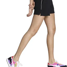 puma Solid Women Black Sports Shorts image 3
