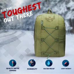 azad Large 35 L Backpack Army Backpack for casual with extra space image 4