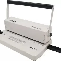 GPN PRINT spiral paper binding machine 40 holes 15 sheets max punching capacity No.8674 Manual Ring Binder image 4