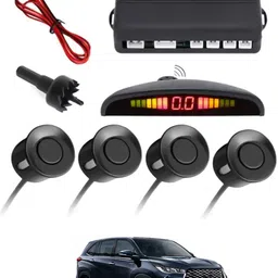 monolive Black Reverse Car Parking Sensor for Universal for All Cars-154 Set of 4 pcs Car Parking Sensors with LED Parking Assistant Kit-154 Parking Sensor-picture-32