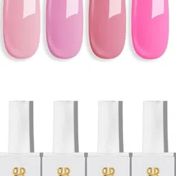 bolt bee Gel Nail Polish, Super Glossy, Quick Drying, Set 15ml Each (133,110,99,44)-picture-26