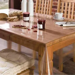 PVC (Polyvinyl Chloride) 6 Seater Solid Table Cover-image-35