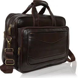 zurbaa Brown Men Messenger Bag LB-618-LAPTOP image 2
