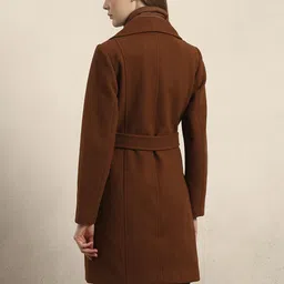 vero moda Polyester Solid Coat For Women image 4