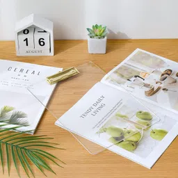 kebica Transparent Exam Pad Best for Students in All Exams 9X13 Inc image 2