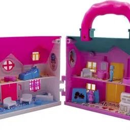 kid kraze Dream Funny House Play Set Doll House Set for Boys and Girls_04 image 3