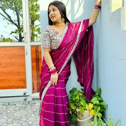 noise Embellished Bollywood Georgette Saree-picture-16