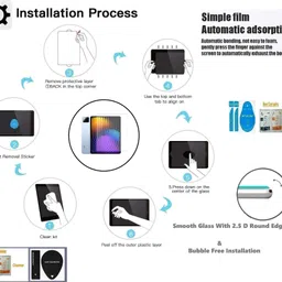Bigil Tempered Glass Guard for XIAOMI Pad 7 Pro 11.2 inch Tablet, Perfect Fit image 5
