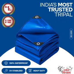 double kissan 20FTX20FT-80-B Tent - For Suitable For: Household Storage, Balcony Shade, 2-Wheeler Cover, Rain Protection-picture-13