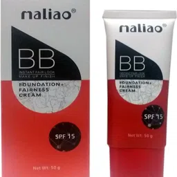 maliao Foundation and Fairness BB Cream Instant Fair Look Makeup Finish Foundation image 1