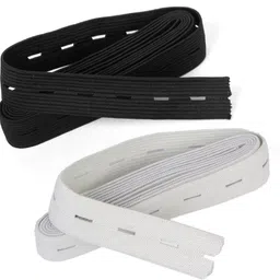 pankshri enterprise Knitted Black, White Elastic image 2