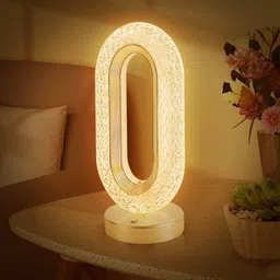 himannhome Oval Crystal Diamond Touch Night Light Lamp Decor Night Light with Touch Control Table Lamp-picture-11