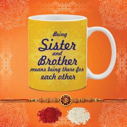 flipkart smartbuy Religious RAKHICOMBO00083 Mauli Thread Rakhi, Mug Set-picture-28