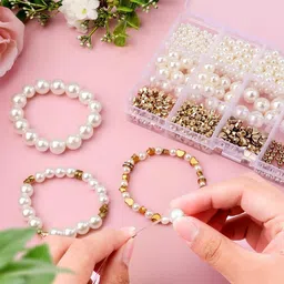 proberos Jewelry Making Beads Charms Kit 722 Pieces Creativity image 5