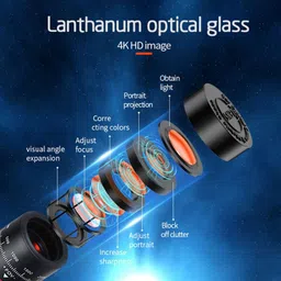 TechKing 28X HD Mobile Phone Camera Lens Telescope Zoom Macro Lens for Smartphone Mobile Phone Lens image 4