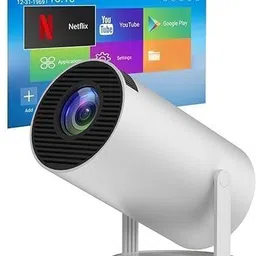 First Baby Portable Mini Projector, 4K 1080P Full HD Support,180° Can Be Rotated (1800 lm / Wireless) Portable Projector-picture-20