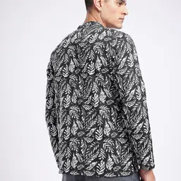 anouk rustic Men Floral Print Pure Cotton Straight Kurta image 4