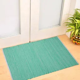 oxolloxo Creamy Solid Woven Design Rectangle Shape Rug Indoor and Outdoor Rug Pad-picture-10