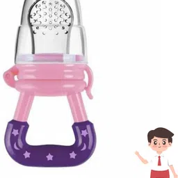 aapni dukan SST Sales Baby Food And Fruit Nibbler & Pacifier Teether BPA Free Nibbler BH252 Feeder-picture-21