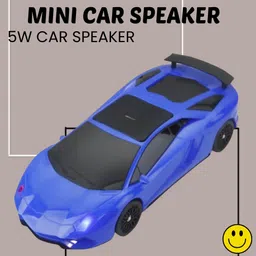SACRO F4 (PORTABLE BLUETOOTH SPEAKER) Dynamic Thunder Sound With Long BatteryQ137 5 W Bluetooth Laptop/Desktop Speaker-picture-32