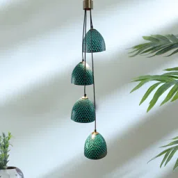 orange tree Mystic Plato Green Iron Cluster Hanging Light-picture-36