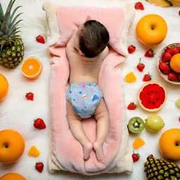 kids need 2 Leak-Proof cloth diapers for baby | washable, Reusable diaper Adjustable 3M-3Y image 4