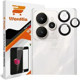 WonRia Back Camera Lens Ring Guard Protector for Realme 15, Realme 15 5G Camera Ring-image-22