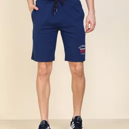 u.s. polo assn. Solid Men Blue Basic Shorts-picture-27
