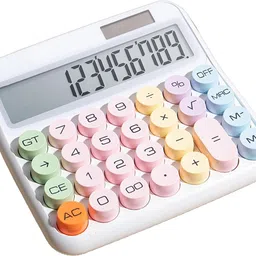 nunki trend 12 Digits Desktop Calculator with Large LCD Display and Sensitive Button 12-Digit Calculators With Lcd Display Sensitive Button Basic Calculator image 2