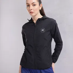 hrx by hrithik roshan Women Solid Tailored Jacket image 3