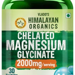 vlado's himalayan organics Magnesium Glycinate High Absorption Supplement 2000 MG - For Sleep Supports-picture-12
