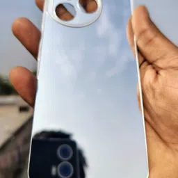 REJKLP Honor x50i Plus SILVER MIRROR BACK PANNEL Mobile Skin image 3