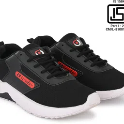 birde Stylish Comfortable Lightweight, Breathable Black Running shoes Walking Shoes For Men image 4