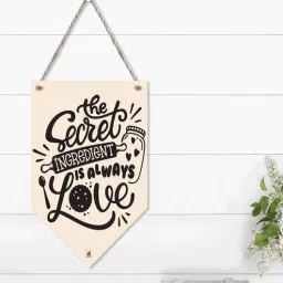 The Secret Ingredient Is Always Love Wooden Plaque-image-34