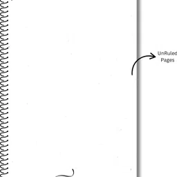 best spiral Spiral A4 Notebook UnRuled 500 Pages image 3