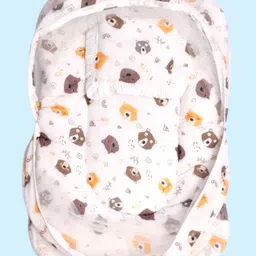 cart for baby Cotton Kids Washable Baby's Cotton Sleeping and Carry Bag mosquito net(0-6 Months) Mosquito Net-picture-29