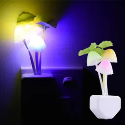 stephy Stylish LED Night Light Color Changing Flower Mushroom Flower Night Lamp image 5