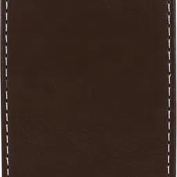 vjcreation Men & Women Casual Brown Artificial Leather Card Holder image 2