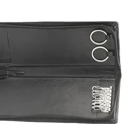 tosim PU Leather Key Pouch Wallet, Keychain ,Key pouch holder Men & Women Leather Key Holder image 3