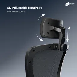 green soul Jupiter Pro High Back Ergonomic| Office|4D Armrest|2D Lumbar Support|3D Headrest Mesh Office Adjustable Arm Chair image 5