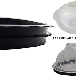 sva PREETHI" Mixer Jar Lid Gasket, Black (11 cm, 2 Units) Mixer Jar Gasket image 3