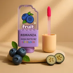 Blueberry Ice Cream Shape Lip Gloss for Hydrating Non-Sticky Shiny Lips & Glossy-image-11