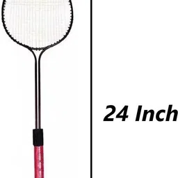 vellfire 2 PC Double Shaft Racket Badminton Kit image 3
